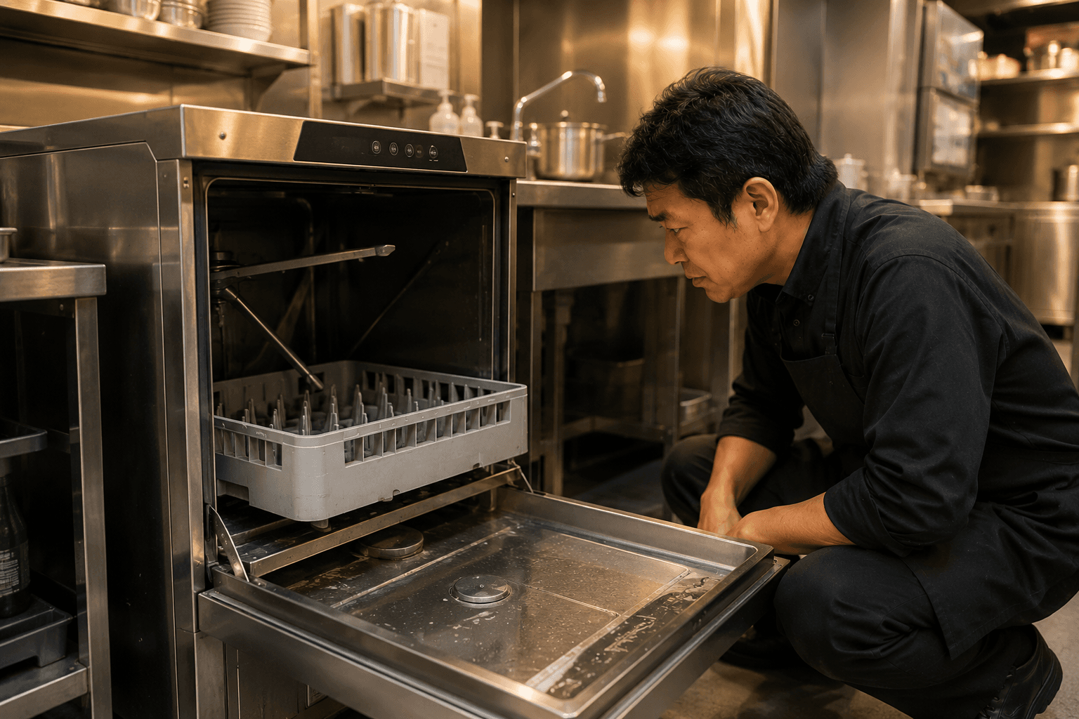 2026年版｜業務用食洗機が壊れた。修理と入替どちらが得？費用と判断基準を解説