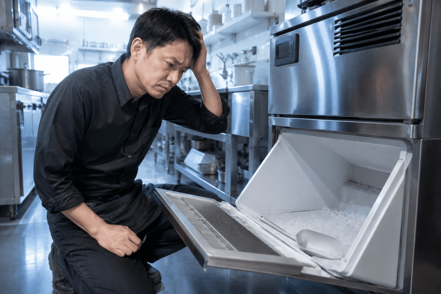 2026年版｜製氷機が壊れた｜飲食店での症状別対応と修理・入替費用の相場