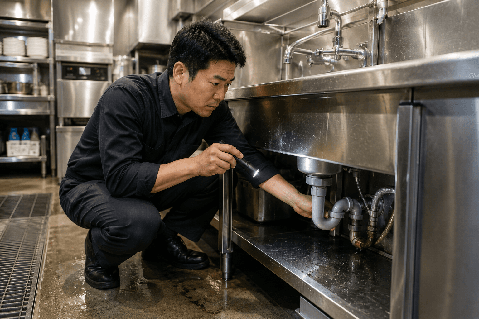 飲食店のシンク・水回り修繕費用相場｜トラブル別の対応と適正価格