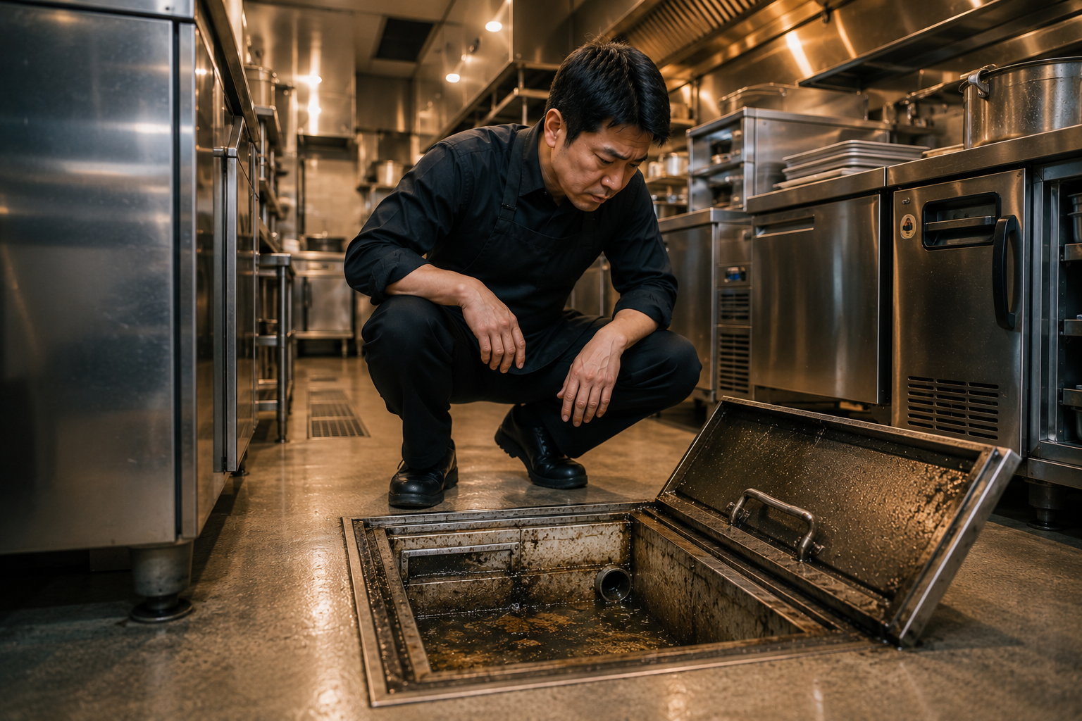 グリストラップの清掃・修繕費用の相場|飲食店が知っておくべき発注の基礎知識