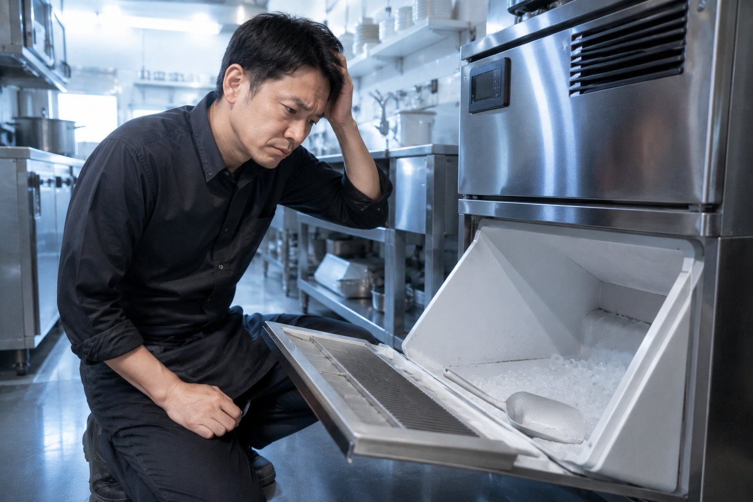 2026年版|製氷機が壊れた|飲食店での症状別対応と修理・入替費用の相場